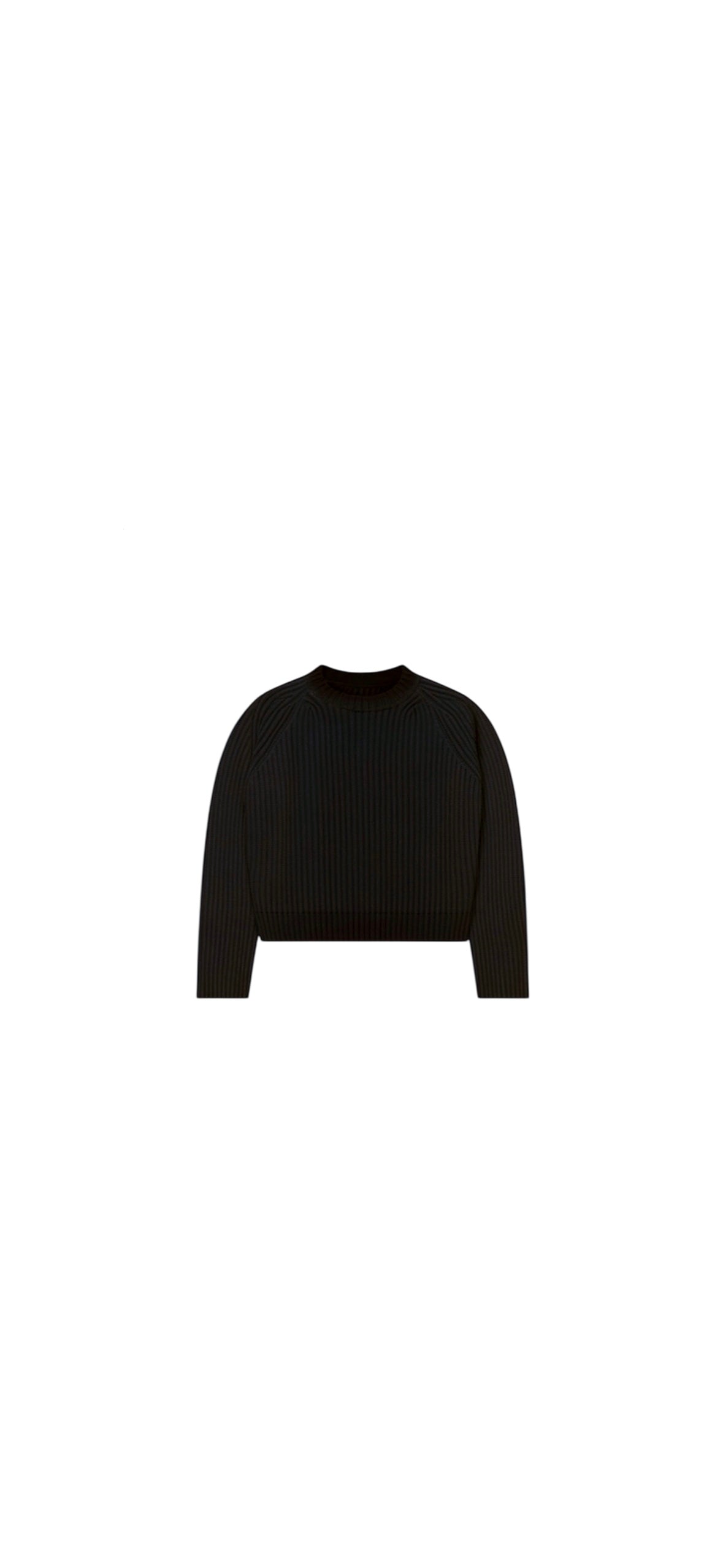 Black Heavyweight Knit