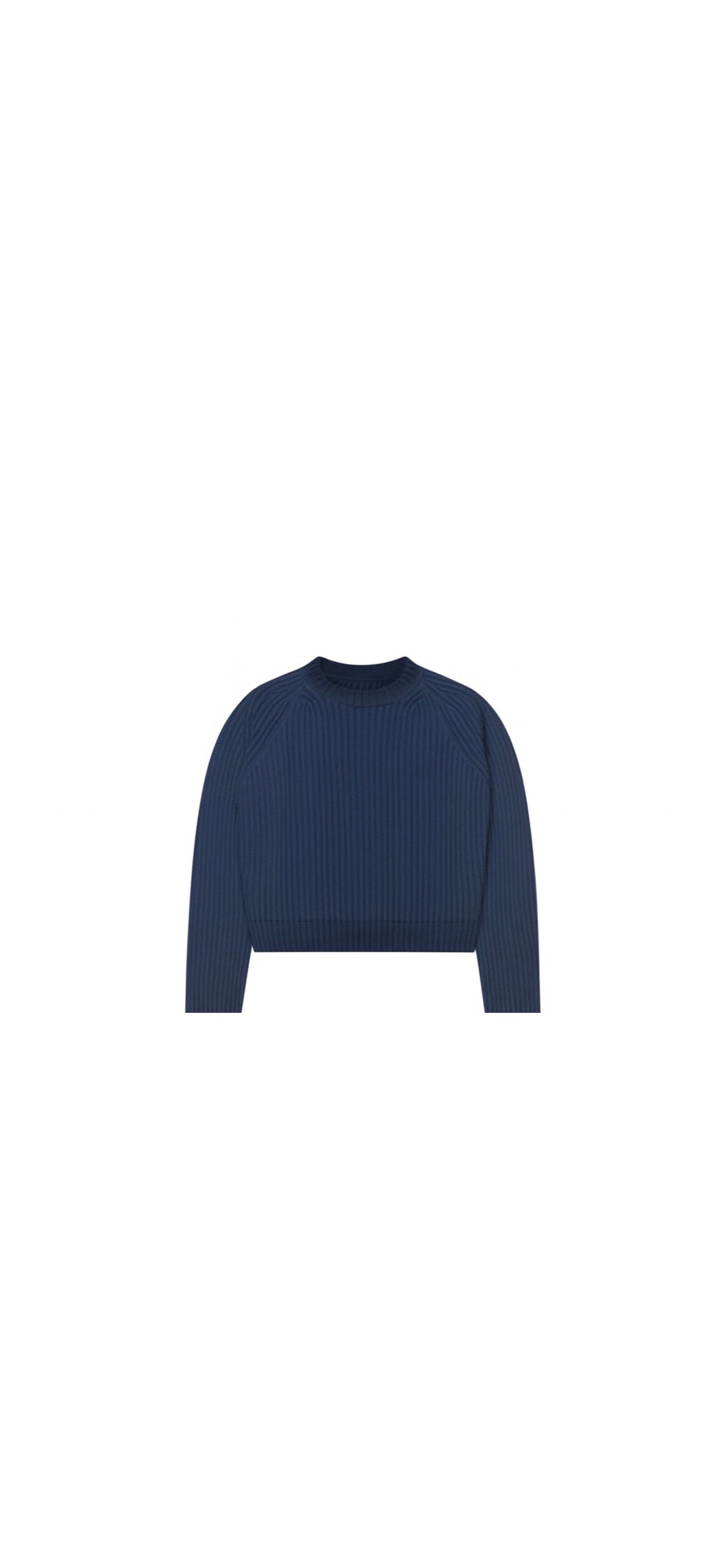Navy Heavyweight Knit