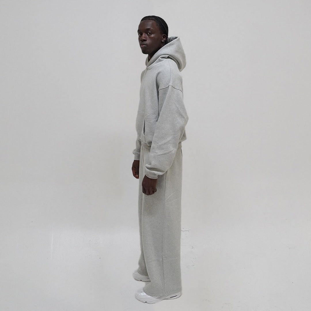 Heather Grey Mega Hoodie