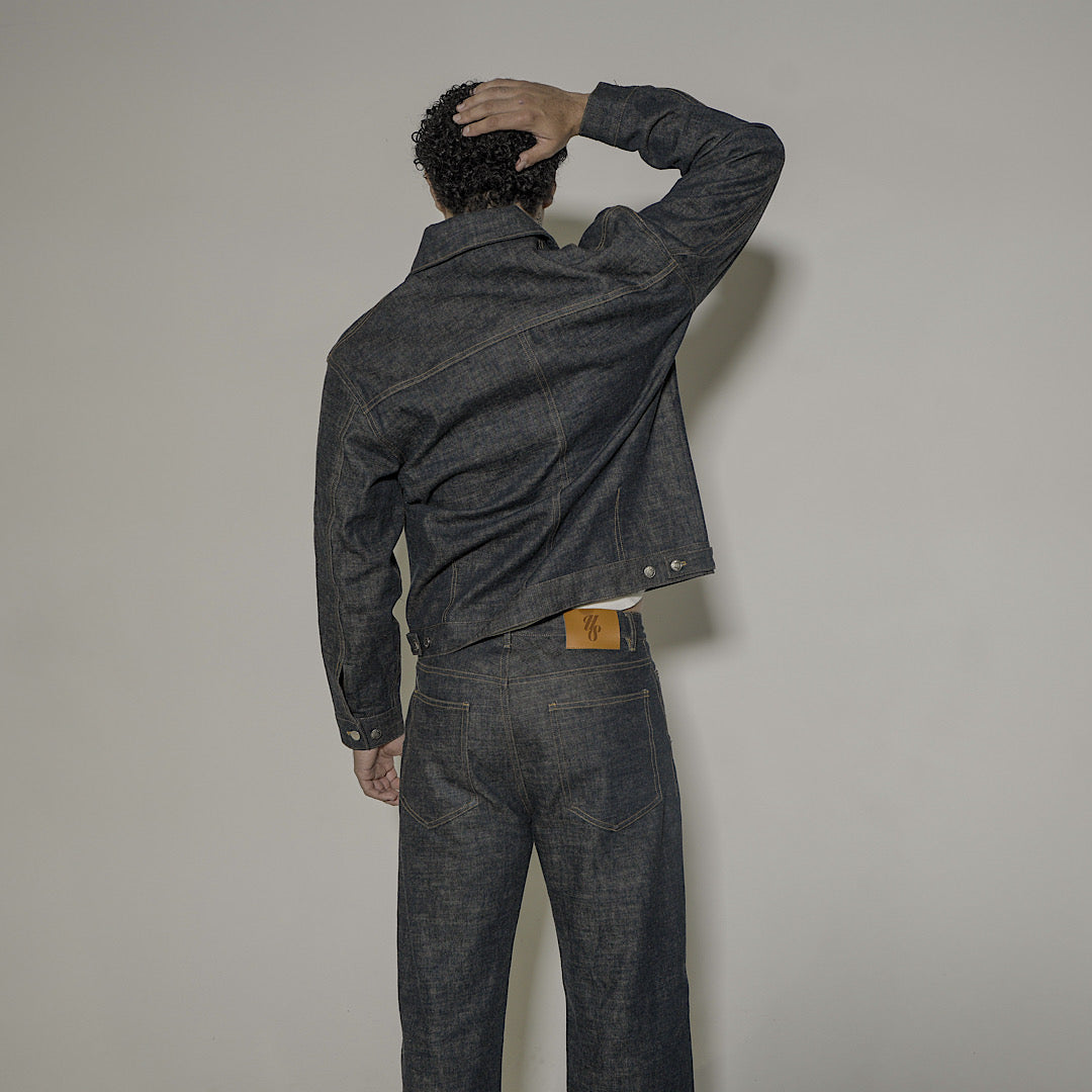 Sarto Indigo Raw Selvedge Denim Jeans