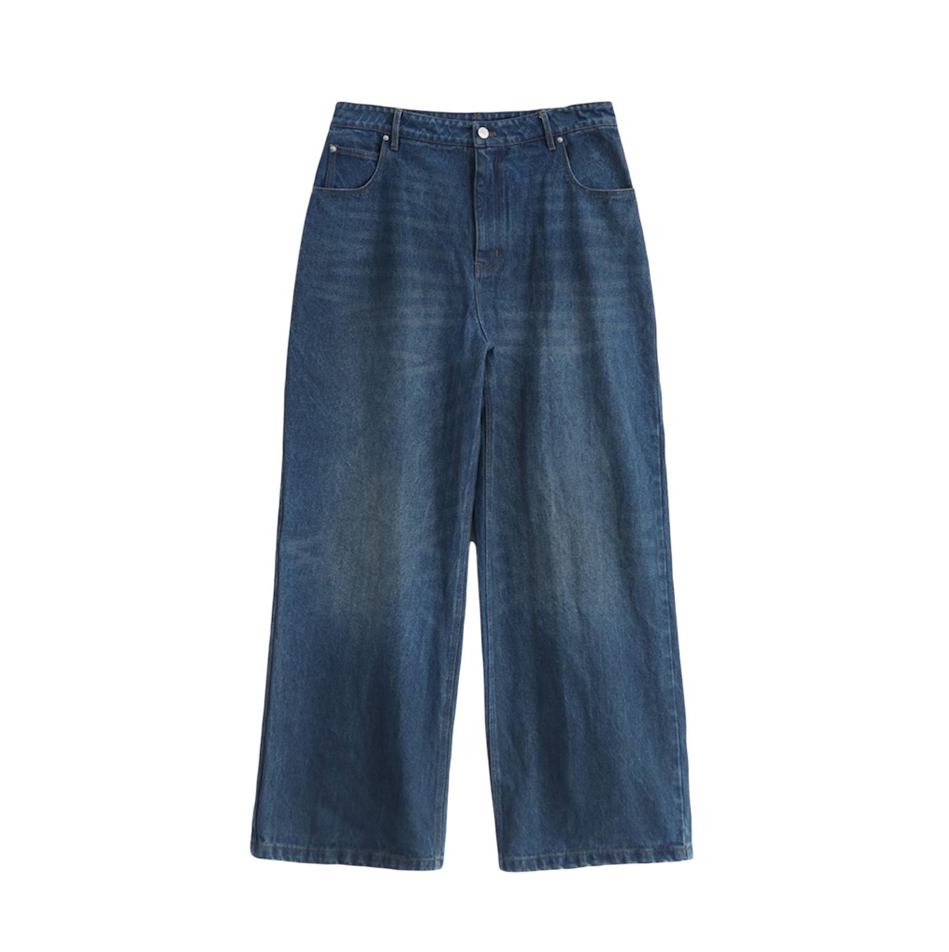 Navy Baggy Denim