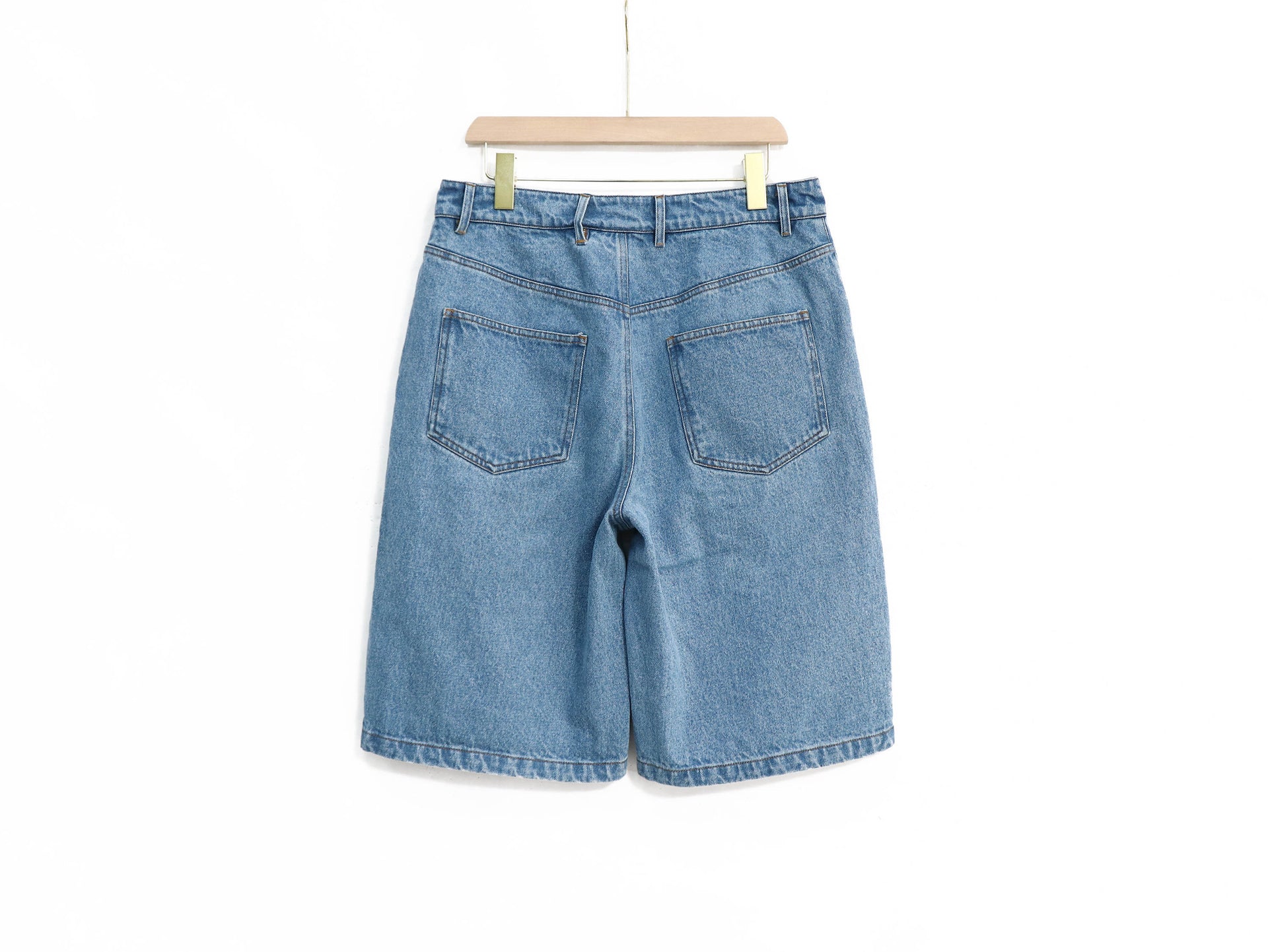Ocean Blue Denim Jorts