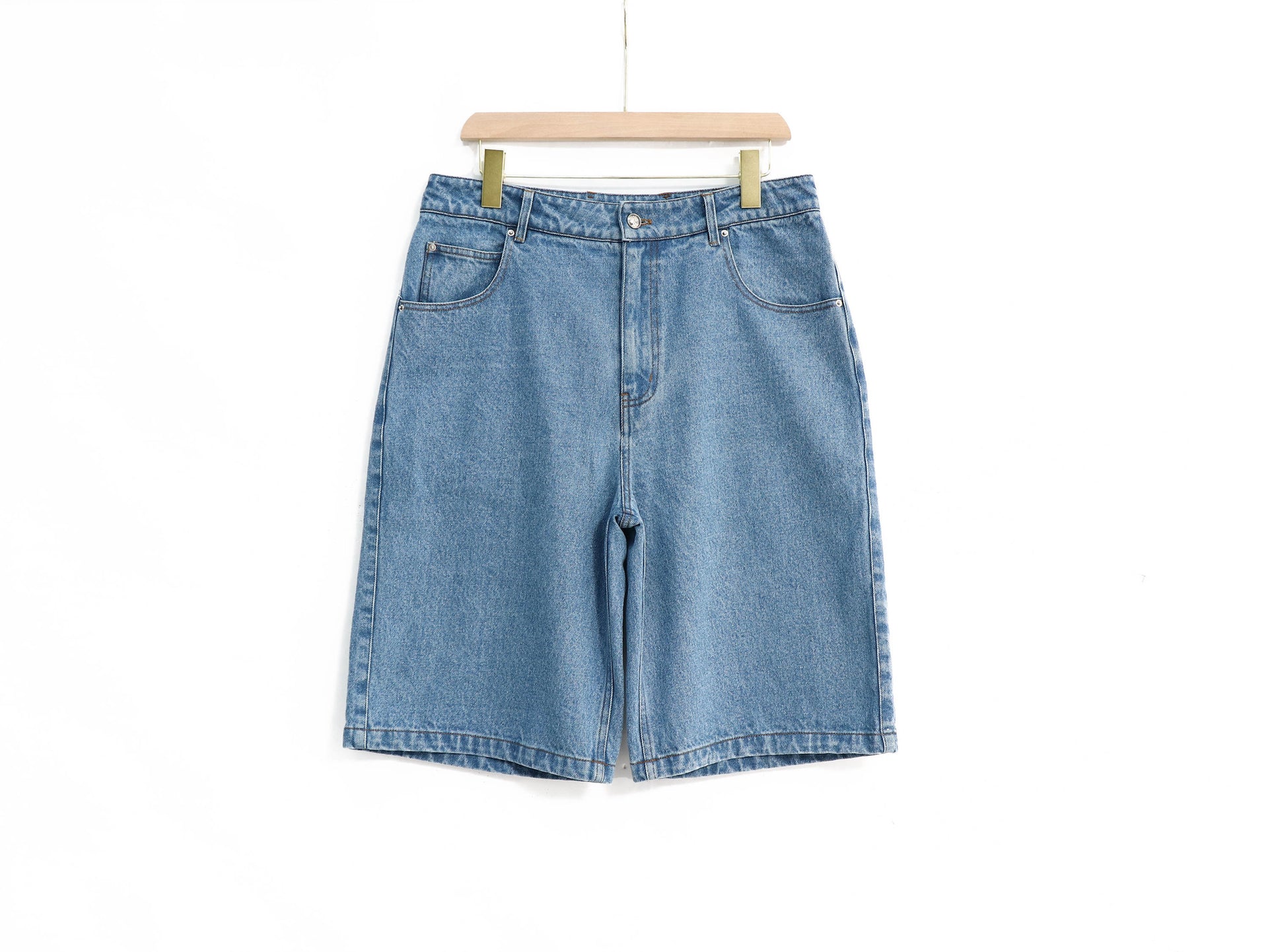 Ocean Blue Denim Jorts