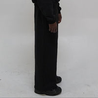 Jet-Black Mega Sweatpants