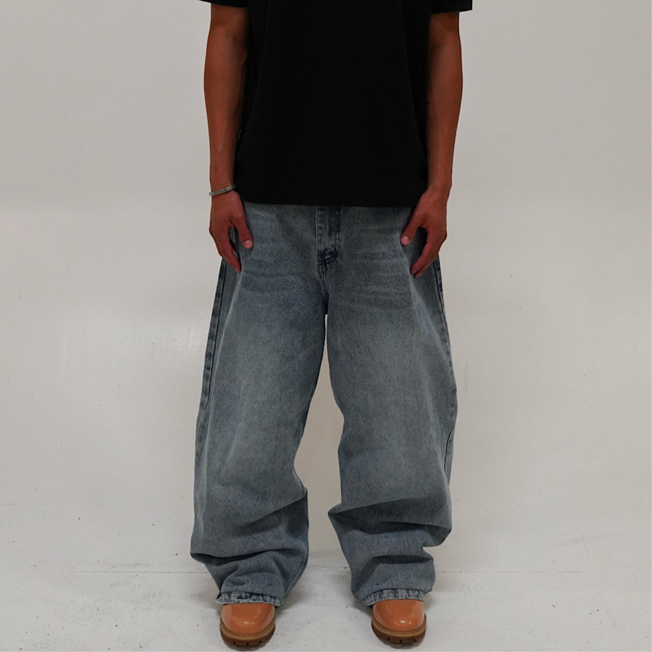 Horizon Blue Baggy Denim