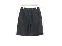 Jet Black Denim Jorts