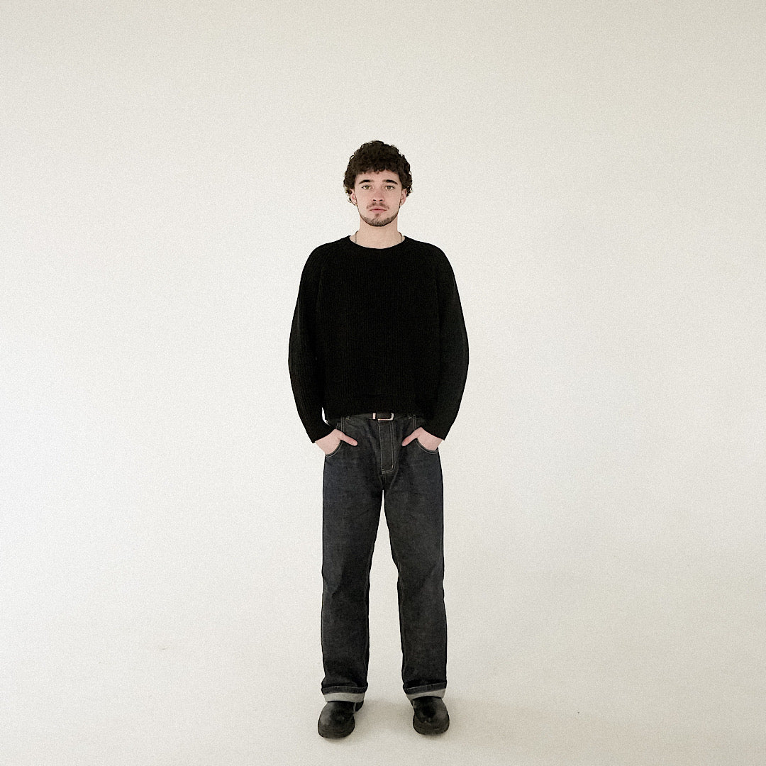 Black Heavyweight Knit
